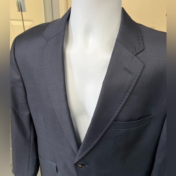 Ted Baker London Endurance‎ Navy Wool 2 Button Blazer Jones CT - Picture 2 of 7